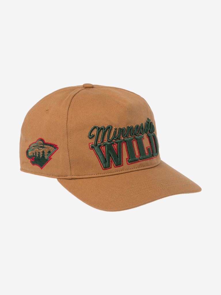 Бейсболка 47 BRAND H-BRNES29GWP-QL Minessota Wild NHL (коричневый)