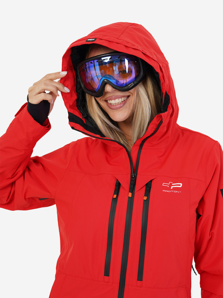 Куртка горнолыжная женская Proton ROSSO CORSO