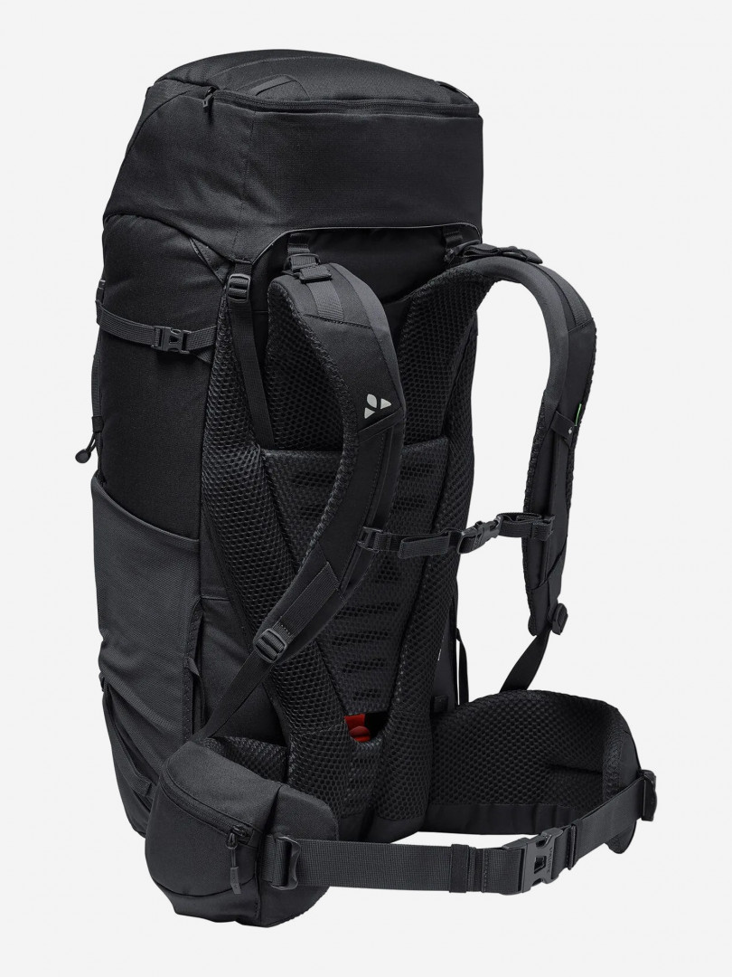 фото Рюкзак vaude asymmetric, 52+8 л, черный