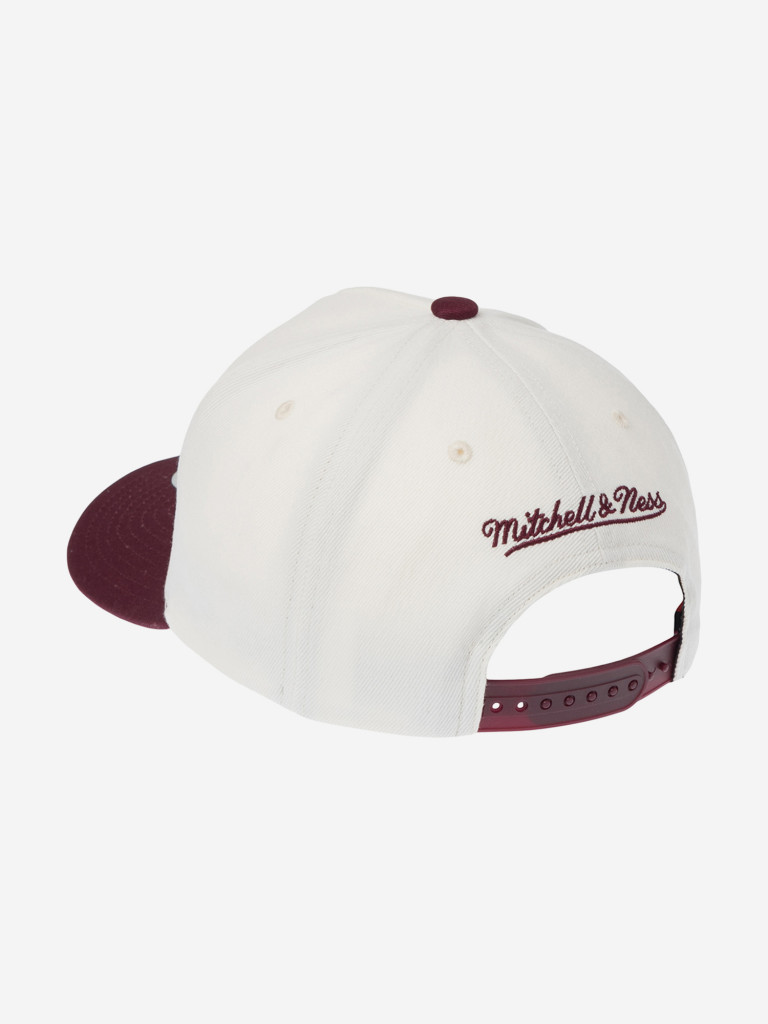Бейсболка с прямым козырьком MITCHELL NESS HC12185-MNNCRSC