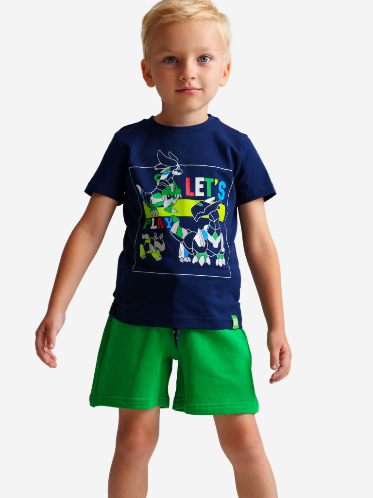 Комплект для мальчиков: футболка, шорты PlayToday