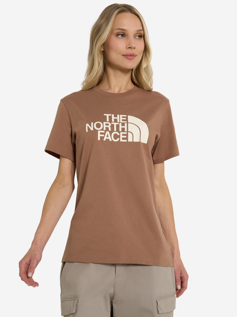Футболка женская The North Face Easy Коричневый 3439₽