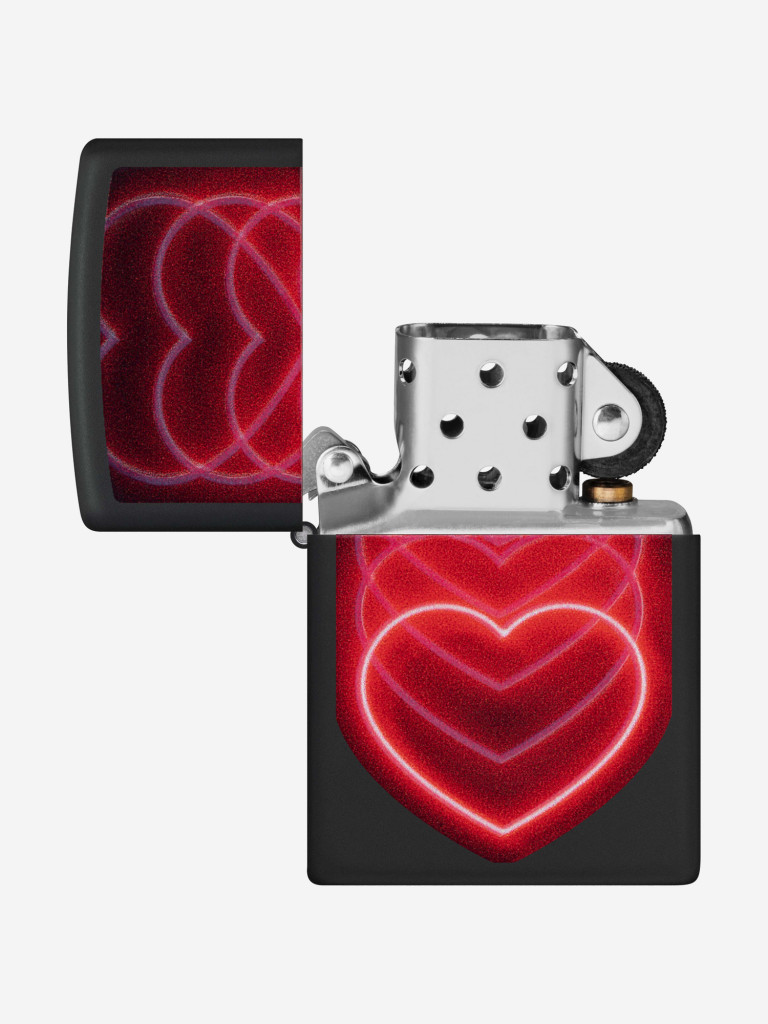 Зажигалка бензиновая ZIPPO 48593 Hearts
