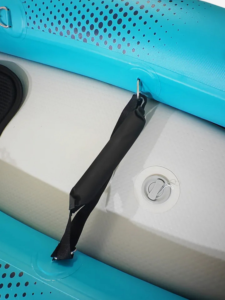 Надувной каяк Mousa Compact 385х81х27 см, 2-местный, Drop-Stitch дно, до 290 кг