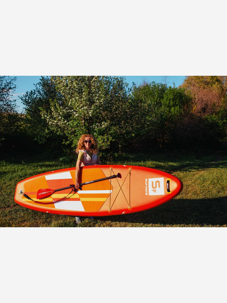 Доска SUP надувная SUP face Basic PLUS 10'8x32x6
