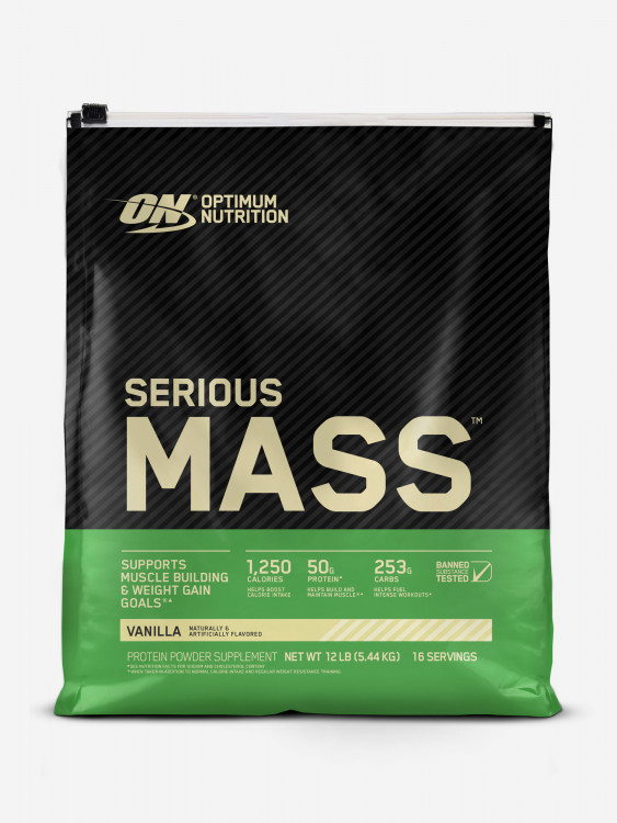 Гейнер Optimum Nutrition Сириус Масс, 5440 г, Ваниль