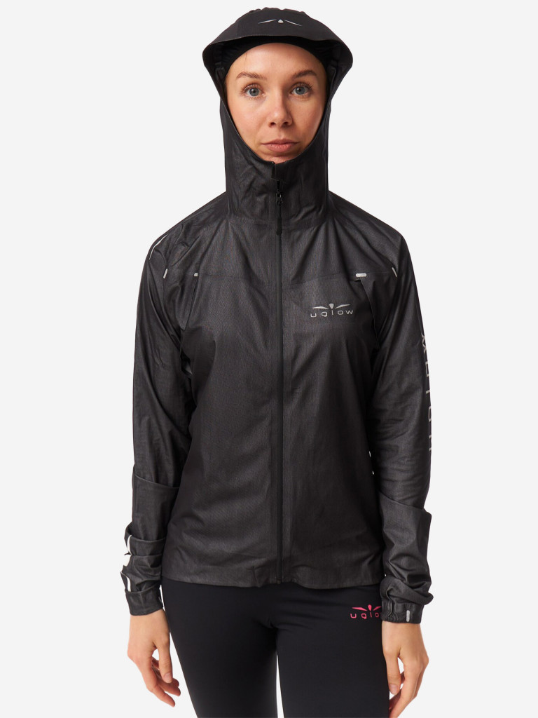 Куртка мембранная женская UGLOW, черный серебристый