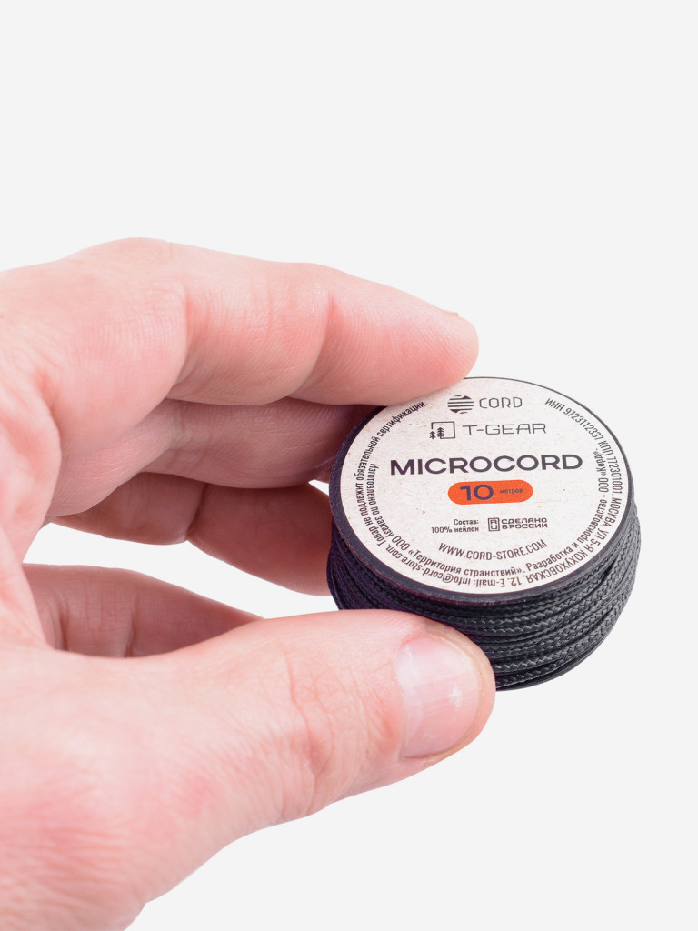 Микрокорд T-Gear x CORD nylon катушка 10м (Dark Navy)