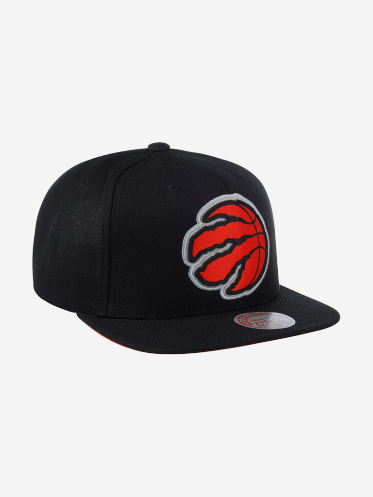 Бейсболка с прямым козырьком MITCHELL NESS 6HSSMM19490-TRABLCK Toronto Raptors NBA