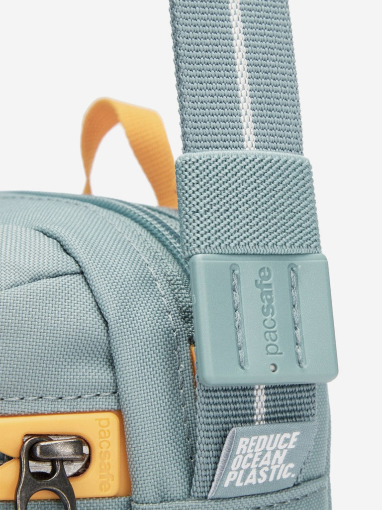 Сумка антивор Pacsafe GO Festival Crossbody, мятный, 4,5 л.