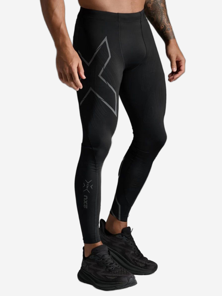 Компрессионные тайтсы 2XU Light Speed Compression T Lights Black