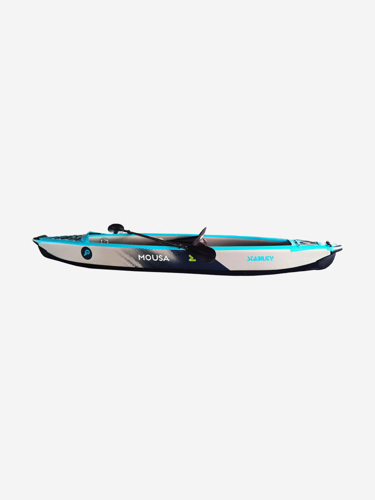 Каяк надувной Mousa Adventure Stability 391 см, 1-местный