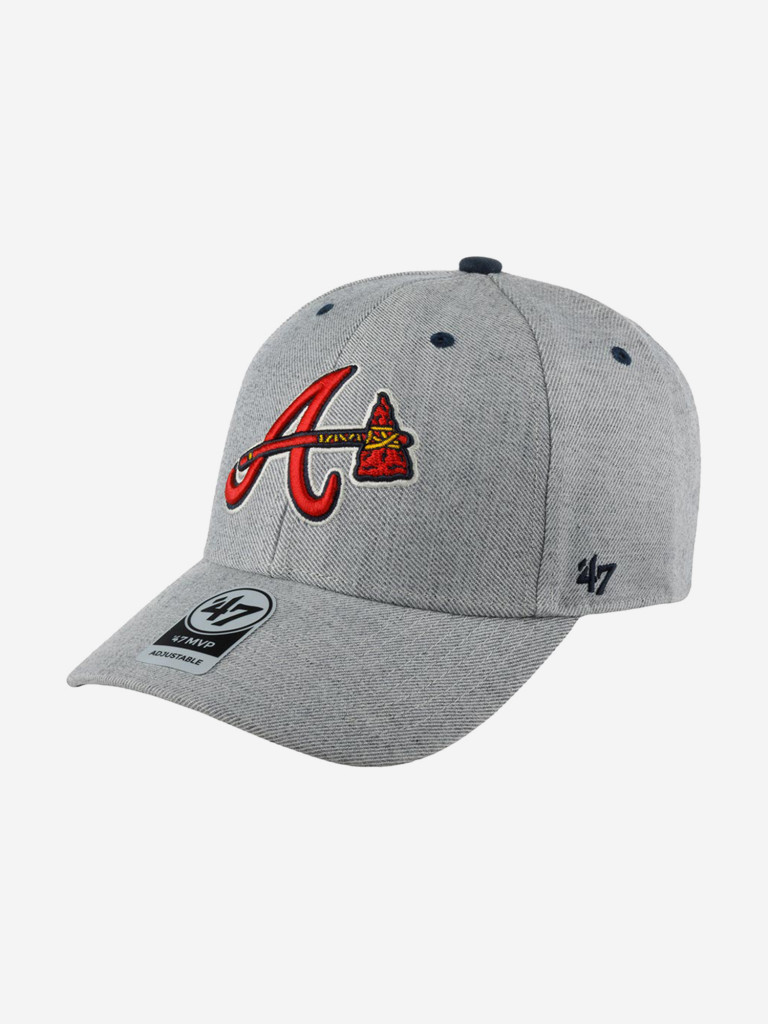 Бейсболка 47 BRAND B-STMCD01WHV-CC Atlanta Braves MLB