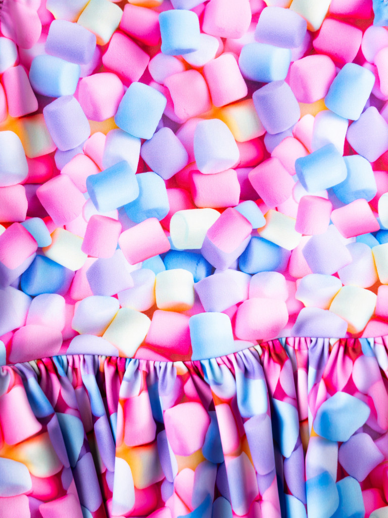 Купальник слитный для девочек PlayToday