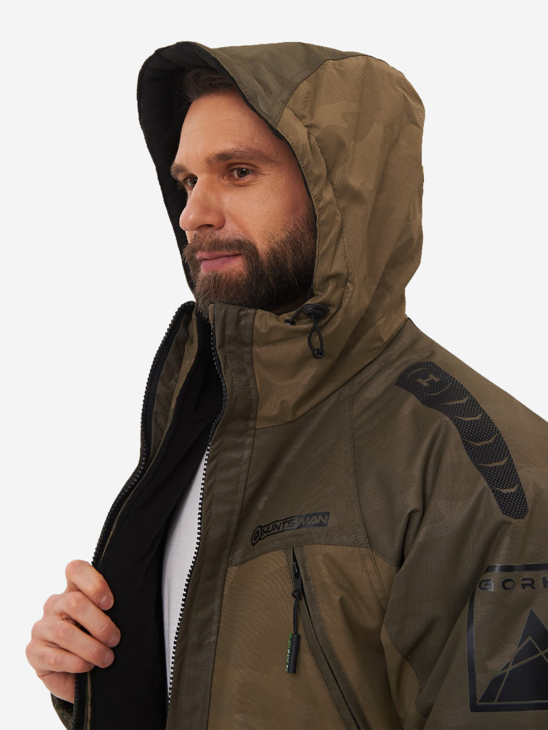 Костюм мужской Huntsman Горка-Люкс, демисезонный мембранный, для охоты и рыбалки