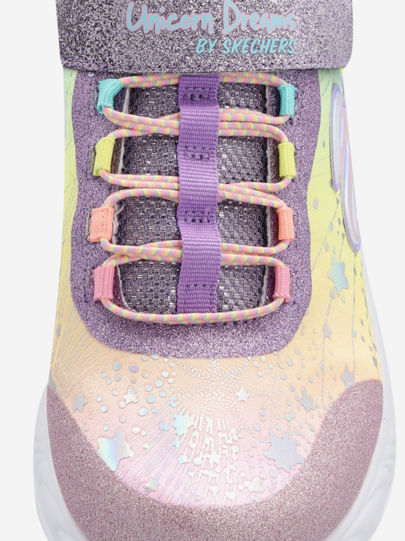 фото Кроссовки для девочек skechers unicorn dreams, мультицвет