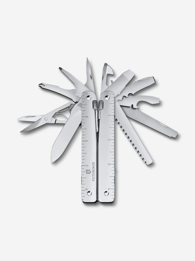 Мультиинструмент складной Victorinox SwissTool MX, 115 мм, 25 функций, нейлоновый чехол