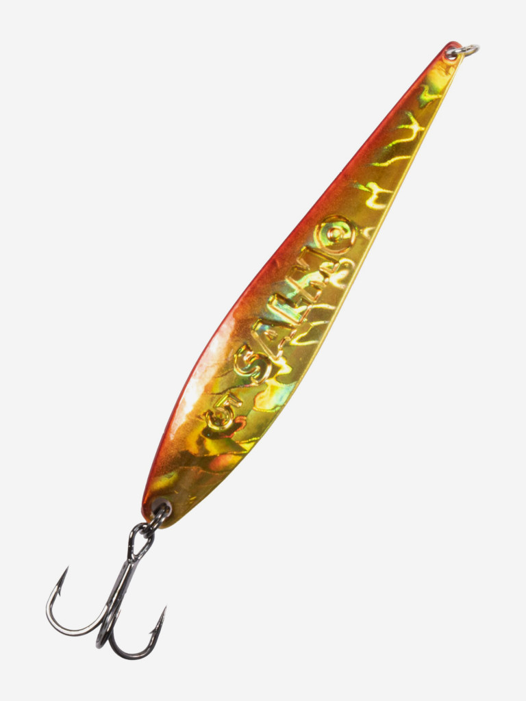 Блесна вертикальная Lucky John зимняя S-5 с тройником, вес 17 г