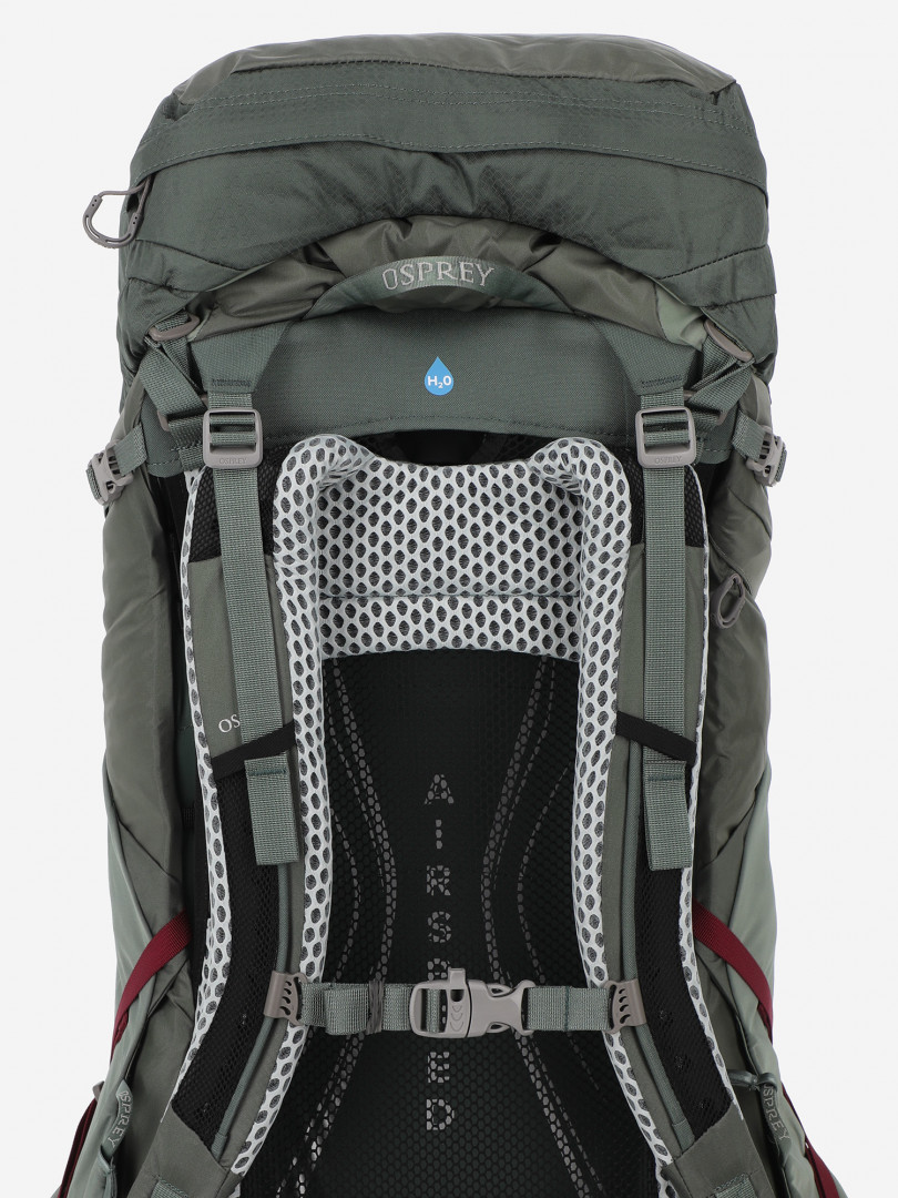 фото Рюкзак женский osprey aura ag lt, 50 л, зеленый