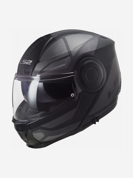 Мотошлем LS2 FF902 SCOPE AXIS (черно-серый матовый)