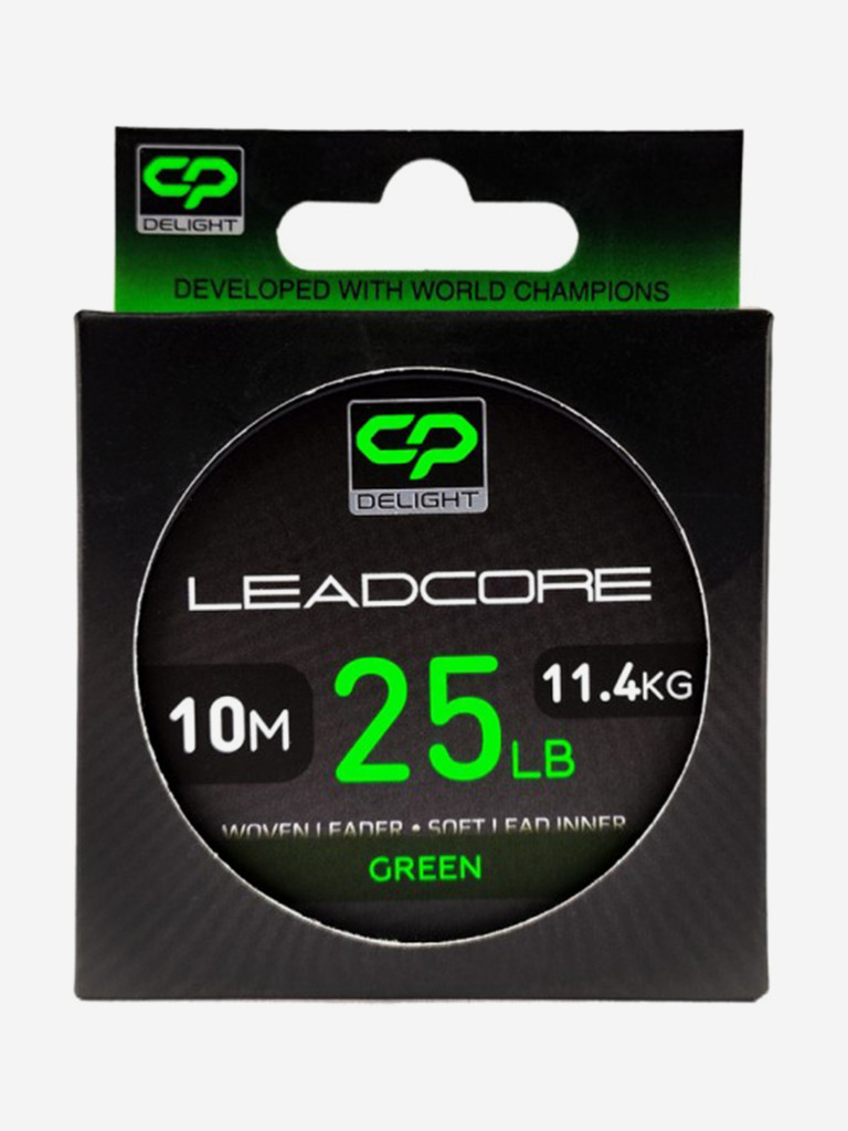 Лидкор Deligth зеленый CARP PRO 25lb