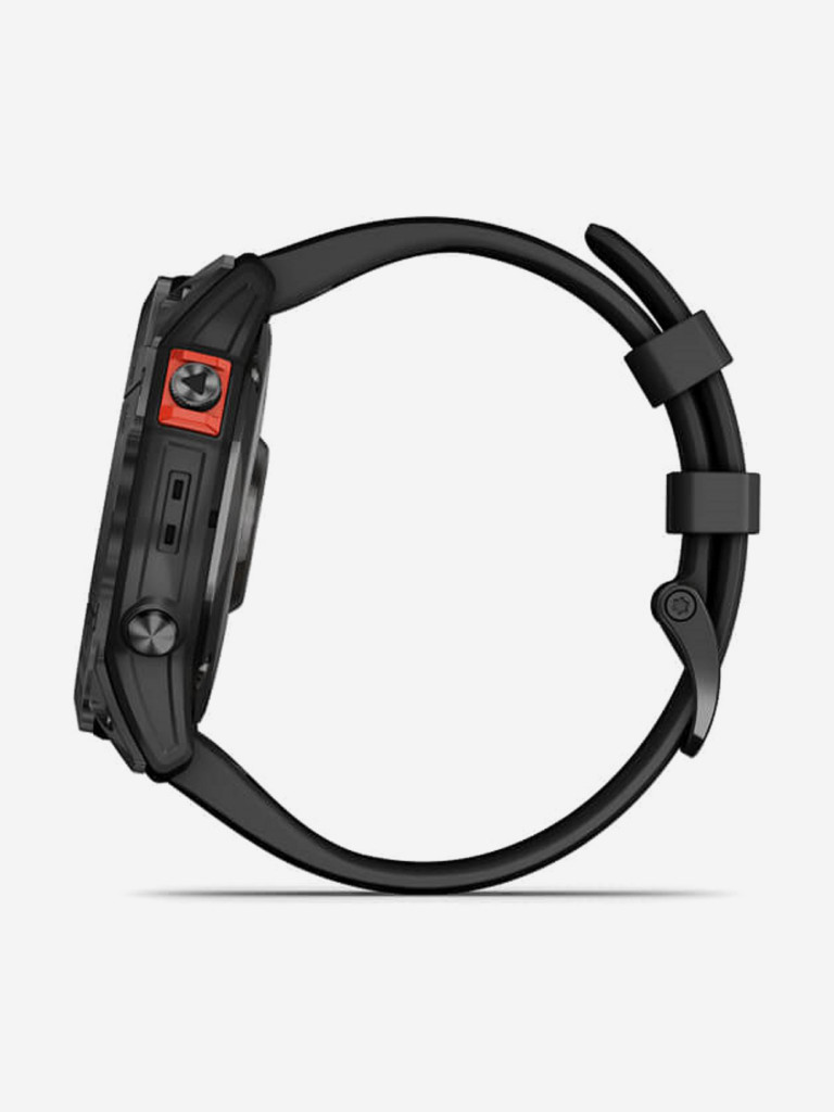 Часы Garmin Fenix 7X Solar c подзарядкой от солнца, серый с черным ремешком 010-02541-01