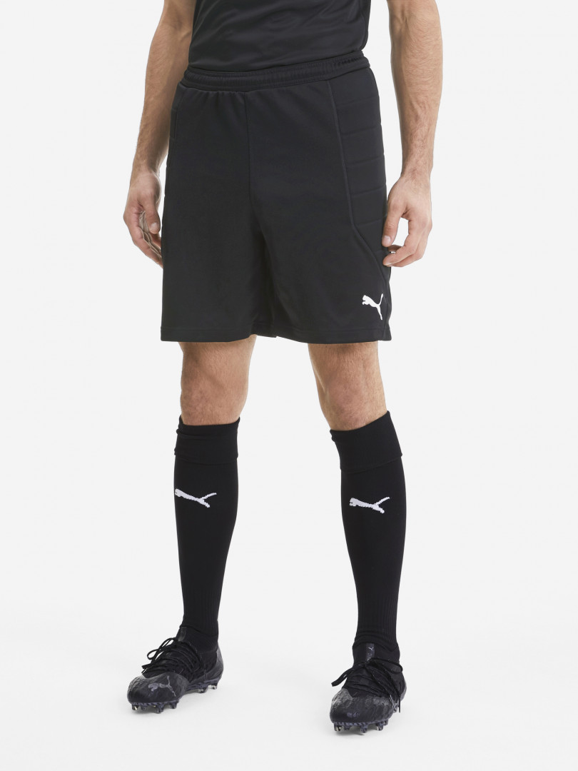 фото Шорты вратарские мужские puma goalkeeper, черный