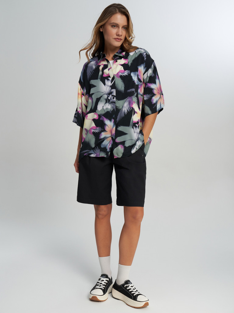 Рубашка с коротким рукавом женская оверсайз Termit