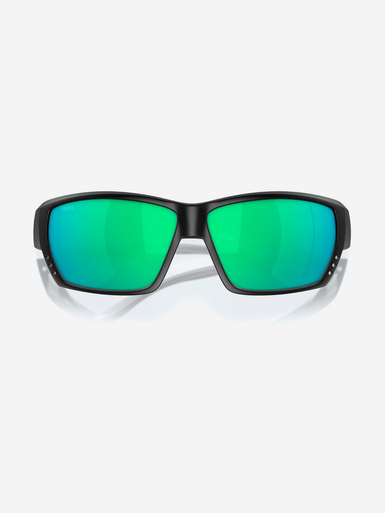 Очки поляризационные Costa Del Mar Tuna Alley 580P, XL, regular fit, tortoise/green mirror