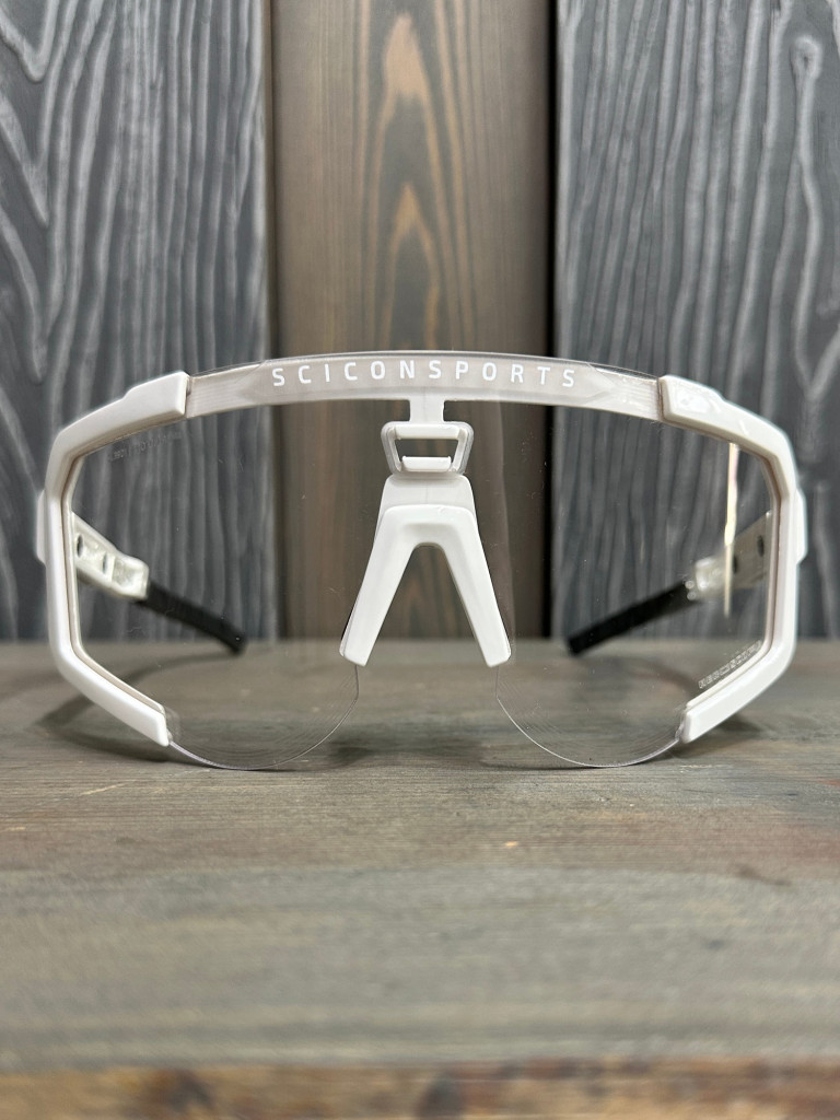 Очки спортивные Scicon AeroScope оправа White Gloss линза Photochromic Silver