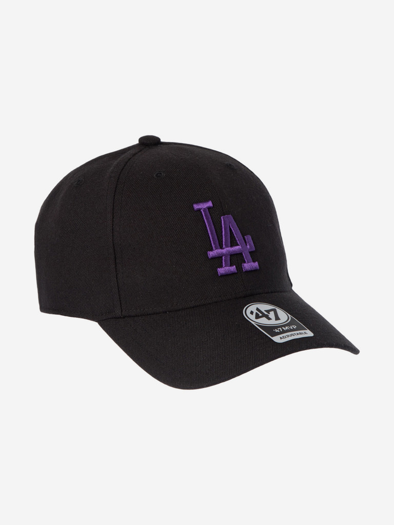 Бейсболка 47 BRAND B-MVPSP12WBP-BKP Los Angeles Dodgers MLB (черный)