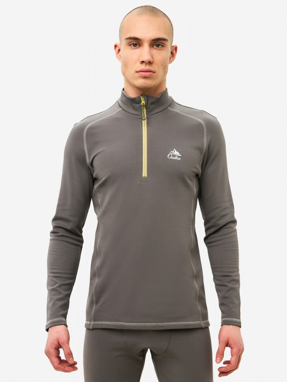 Термолонгслив мужской Chalka влагоотводящий с молнией