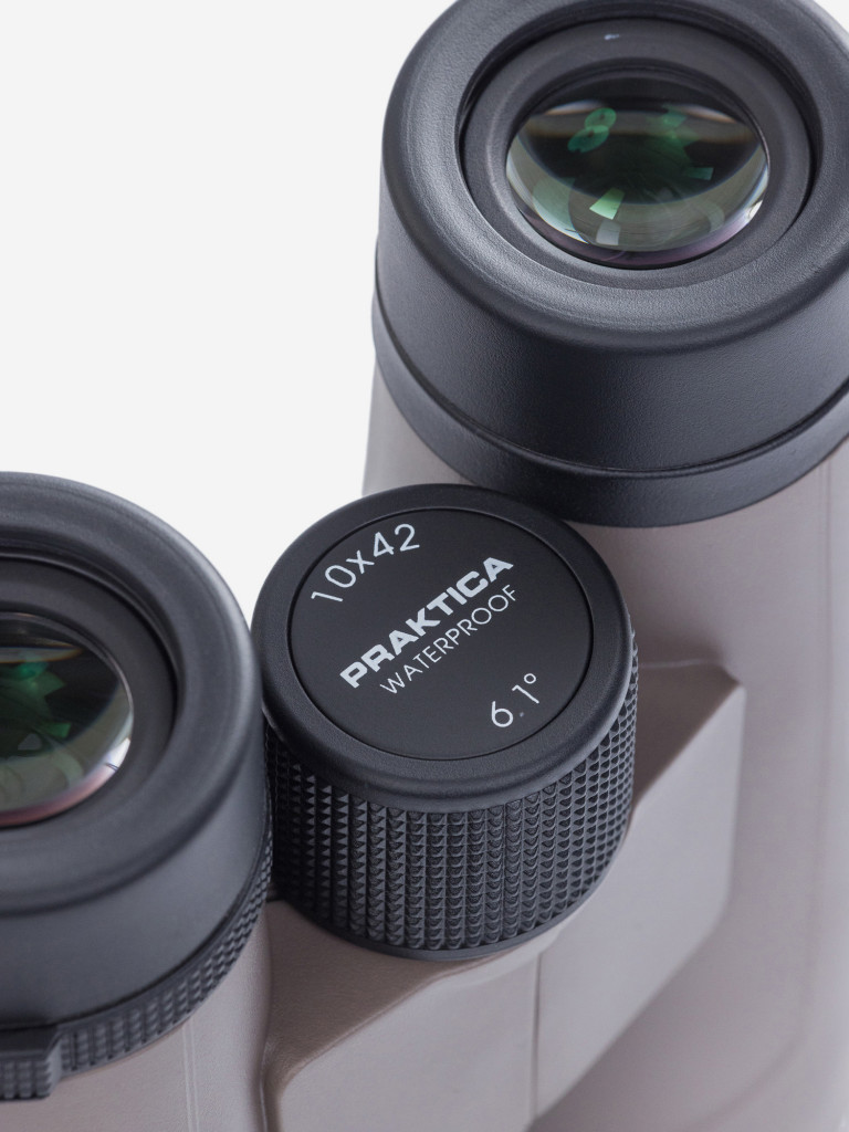 Бинокль Praktica Pioneer R 10x42, водозащищенный, серый