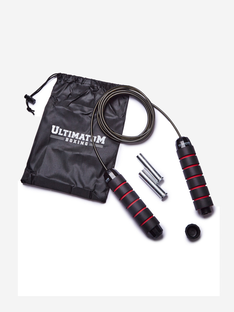 Скакалка c утяжелителями ULTIMATUM BOXING POWER