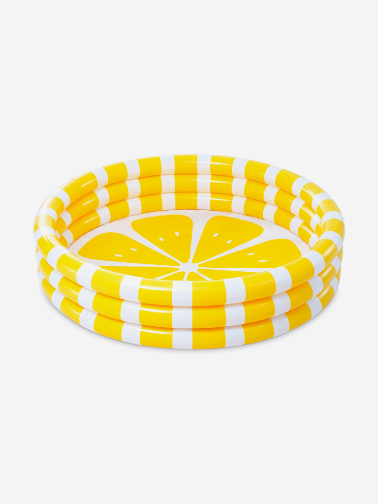 Бассейн детский надувной "Лимон" 147х147х33 см. INTEX