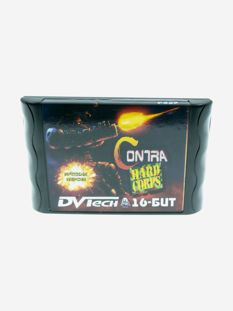 Картридж игровой DVTech Contra Hard Corps (на русском) 16 bit