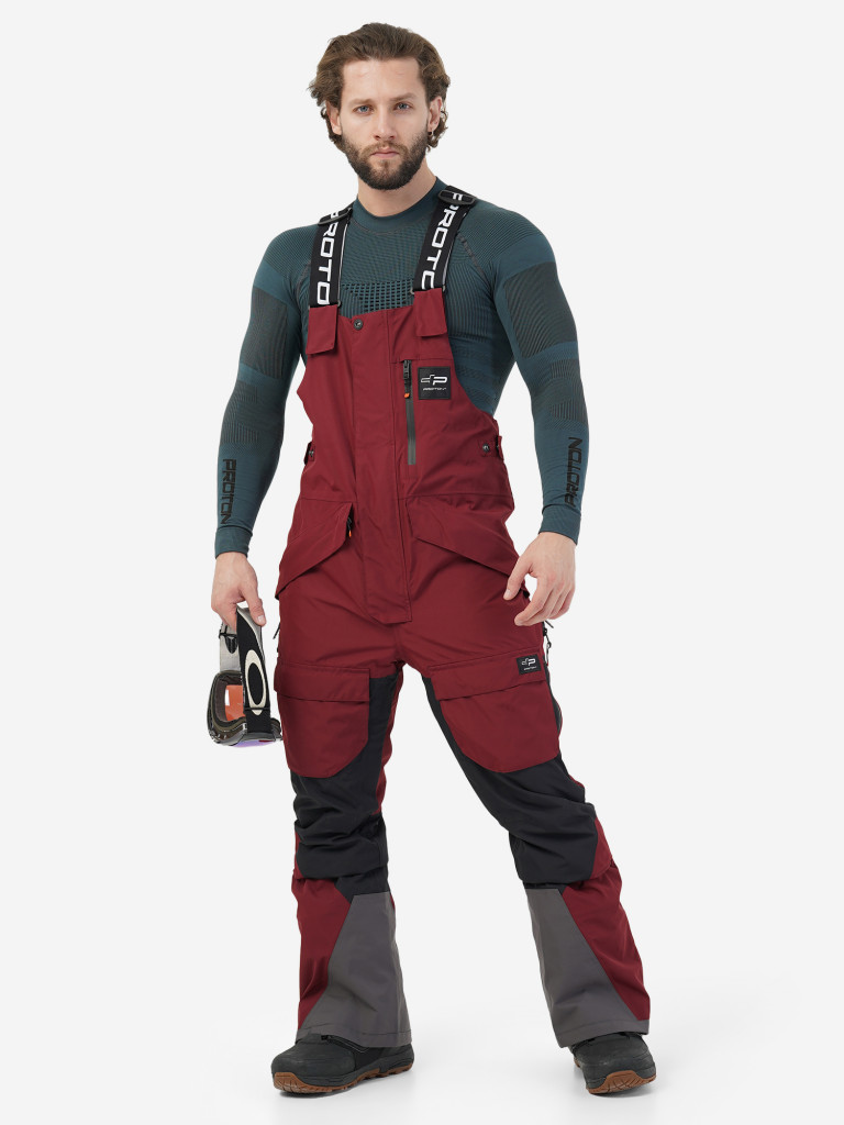 Полукомбинезон мужской Proton Burgundy