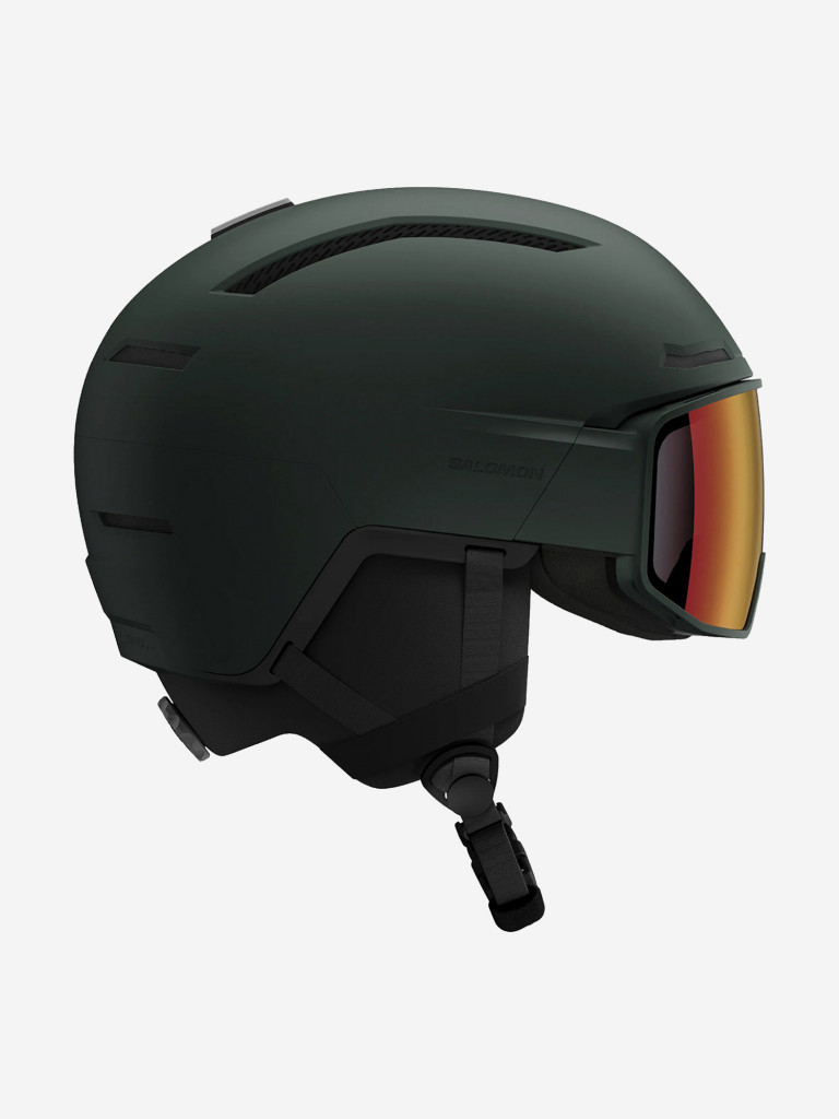 Горнолыжный шлем с визором Salomon Driver Pro Sigma Photo MIPS Зеленый Cat. 1-3