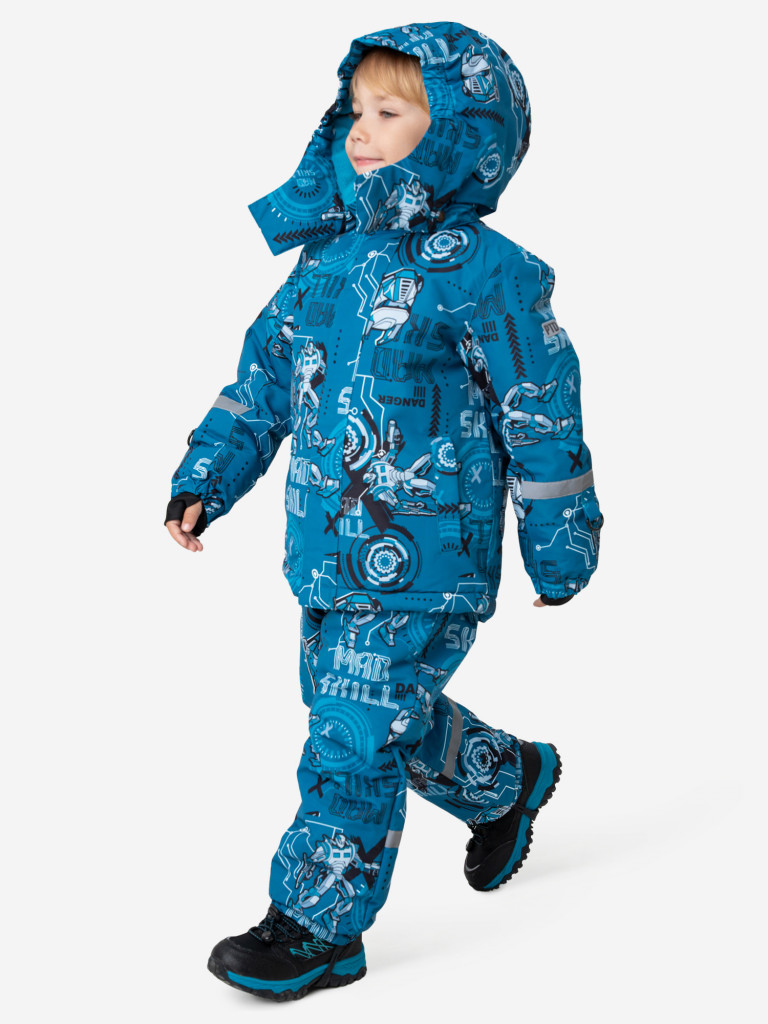 Комплект зимний для мальчиков: куртка, полукомбинезон PlayToday