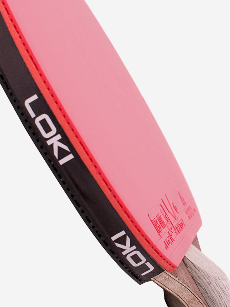 Ракетка для настольного тенниса LOKI RXTON R5, OFF, с чехлом (не важен пол и возраст)