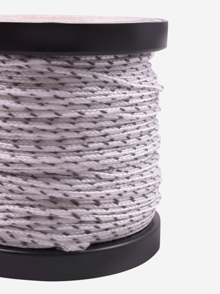 Микрокорд T-Gear x CORD nylon катушка 30м световозвращающий (White)