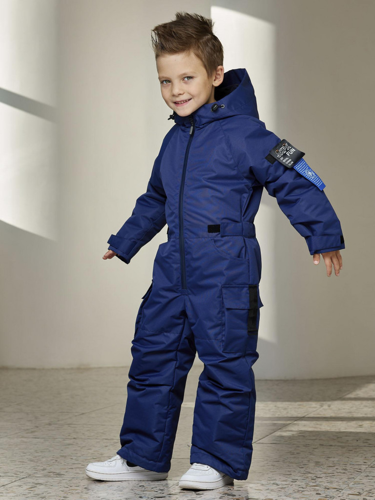 Комбинезон демисезонный для мальчика batik Селфи синий