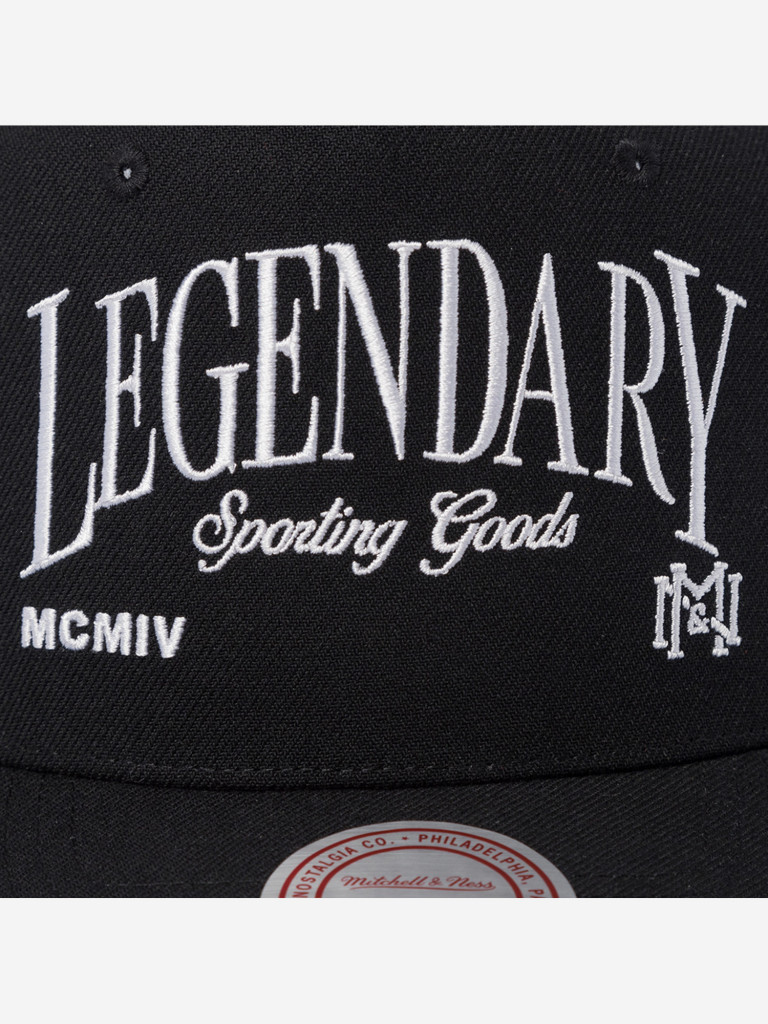 Бейсболка с сеточкой MITCHELL NESS HT10078-MNNBLCK (черный)