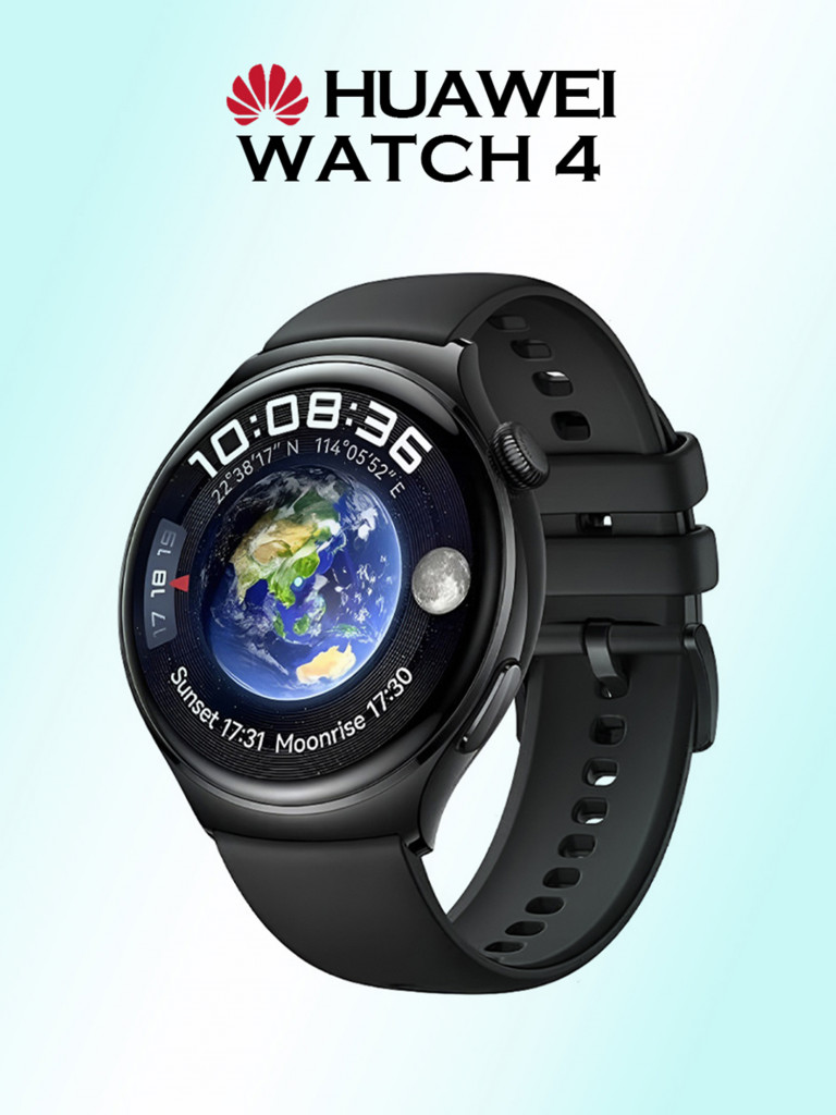 Умные часы HUAWEI Watch 4, ARC-AL00, чёрные