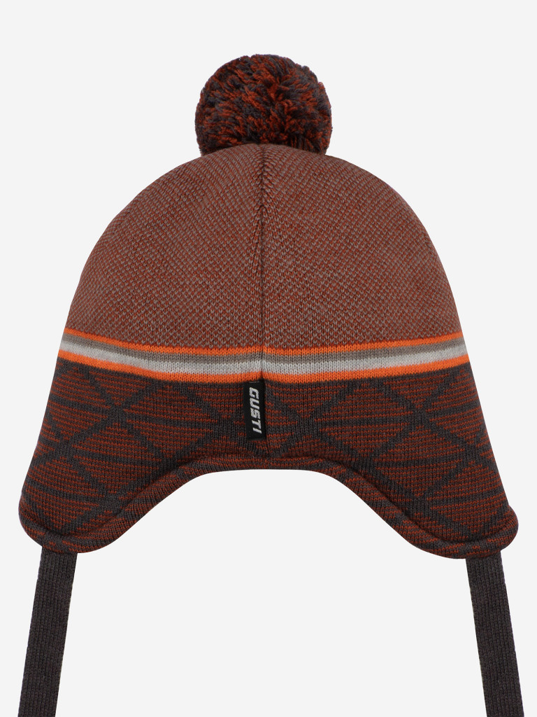 Шапка для мальчика GUSTI GW25AC1219B-BROWN