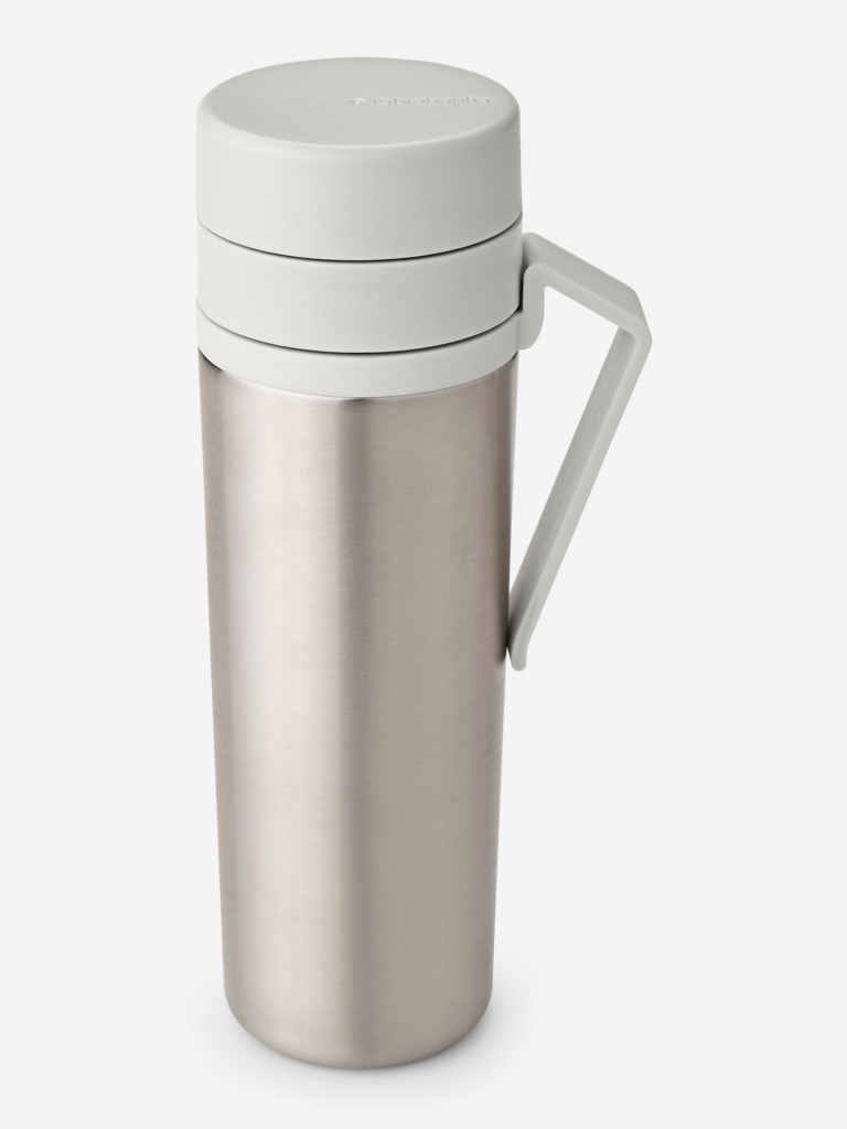 Термобутылка Brabantia "Make&Take" 500мл светло-серый 228667