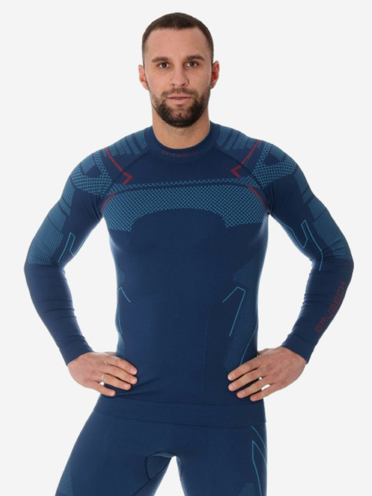 Футболка мужская длинный рукав Brubeck Thermo Nilit Heat