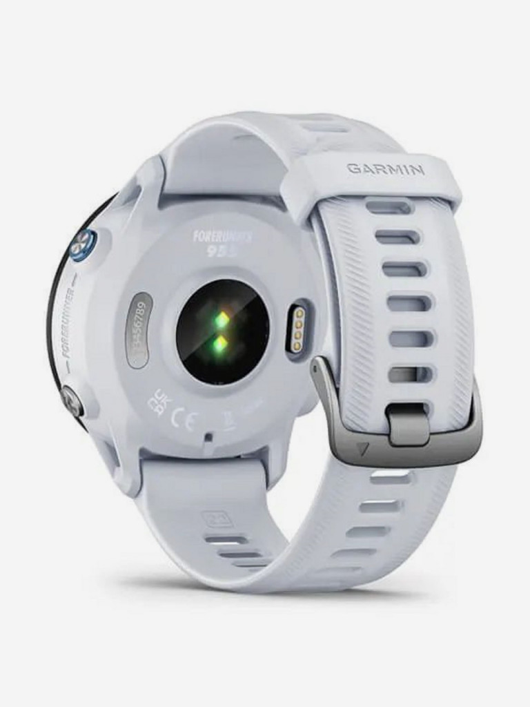 Часы Garmin Forerunner 955 Non Solar с белым ремешком 010-02638-31