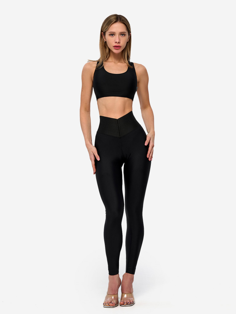 Спортивный топ бра Bona Fide MuscleTop "Black"