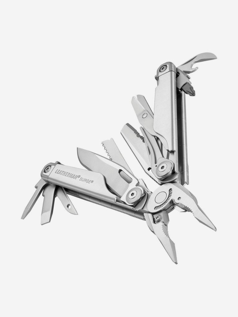 Мультиинструмент складной Leatherman Surge, 21 функция, чехол
